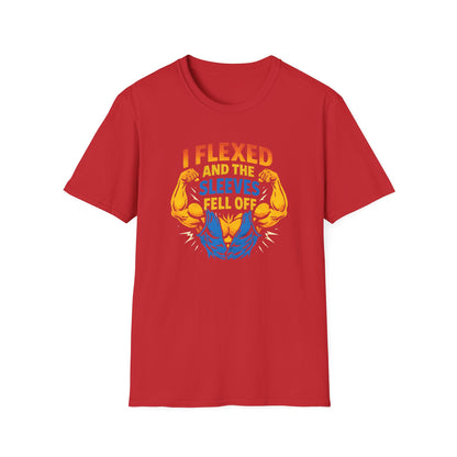 Flexed Arms Sleeves Off T-Shirt