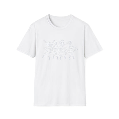 Four Ballet Dancers T-Shirt