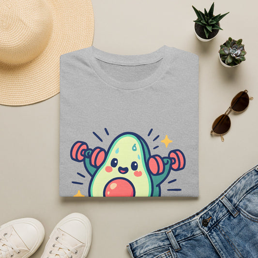 Avocado Lifting Weights T-Shirt