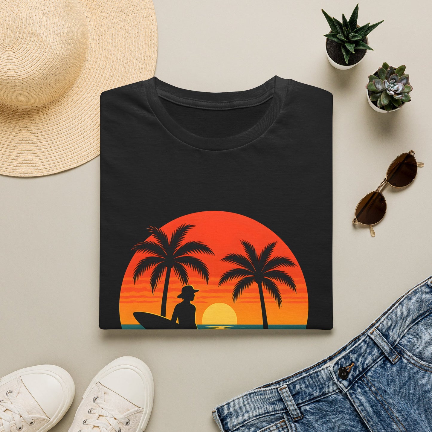 Surfer at Sunset T-Shirt