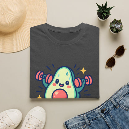 Avocado Lifting Weights T-Shirt