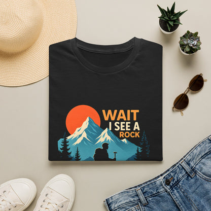 Hiker on Mountain Trail T-Shirt