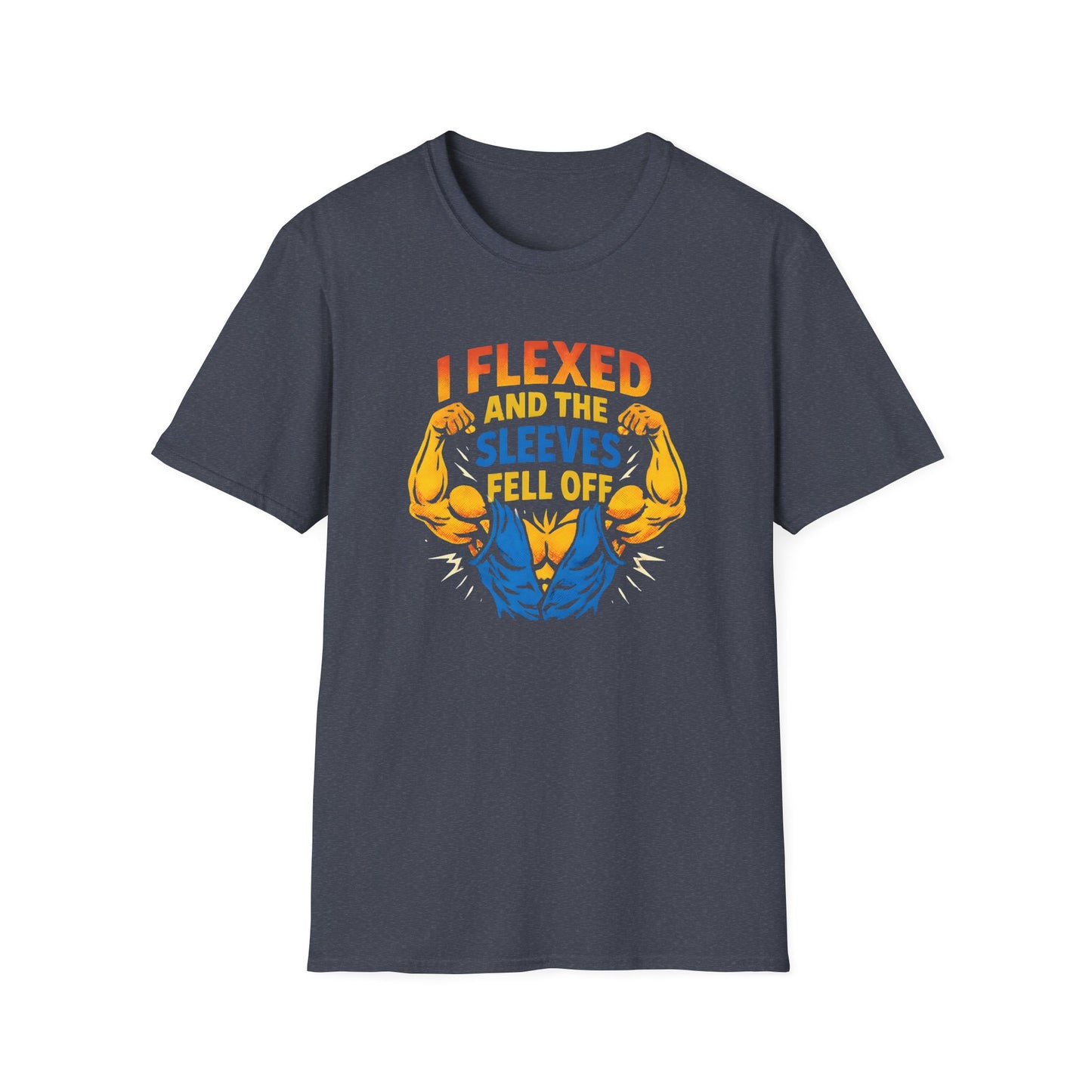 Flexed Arms Sleeves Off T-Shirt