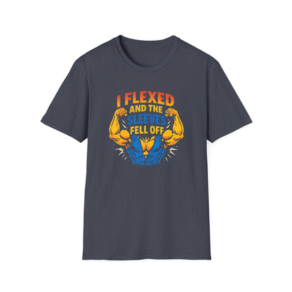 Flexed Arms Sleeves Off T-Shirt