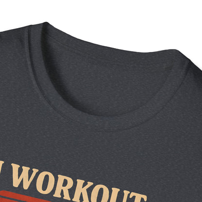 Napping Bear in Activewear T-Shirt