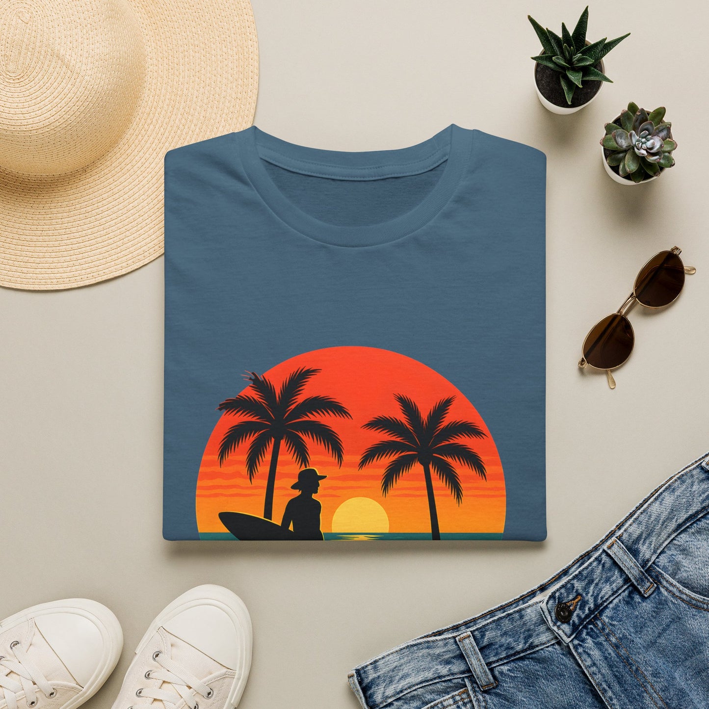 Surfer at Sunset T-Shirt