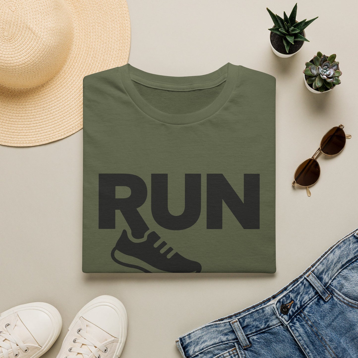 Running Shoe Logo T-Shirt