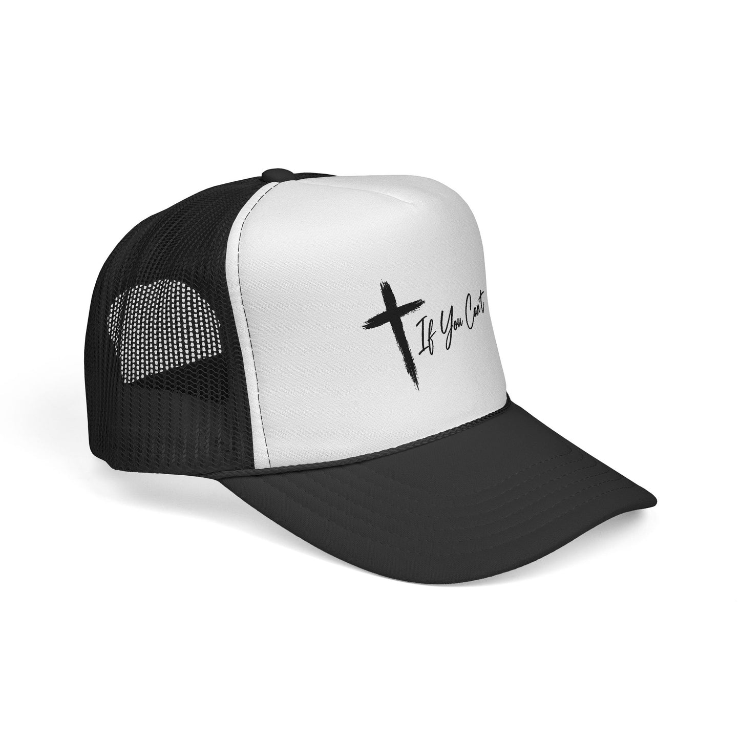 Christian Trucker Cap — If You Can’t (Cross Script) Hat