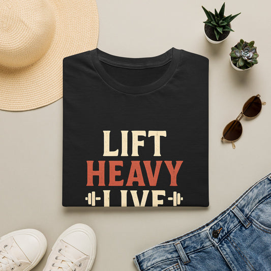 Lift Heavy Live Happy T-Shirt