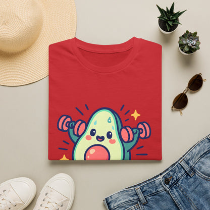 Avocado Lifting Weights T-Shirt