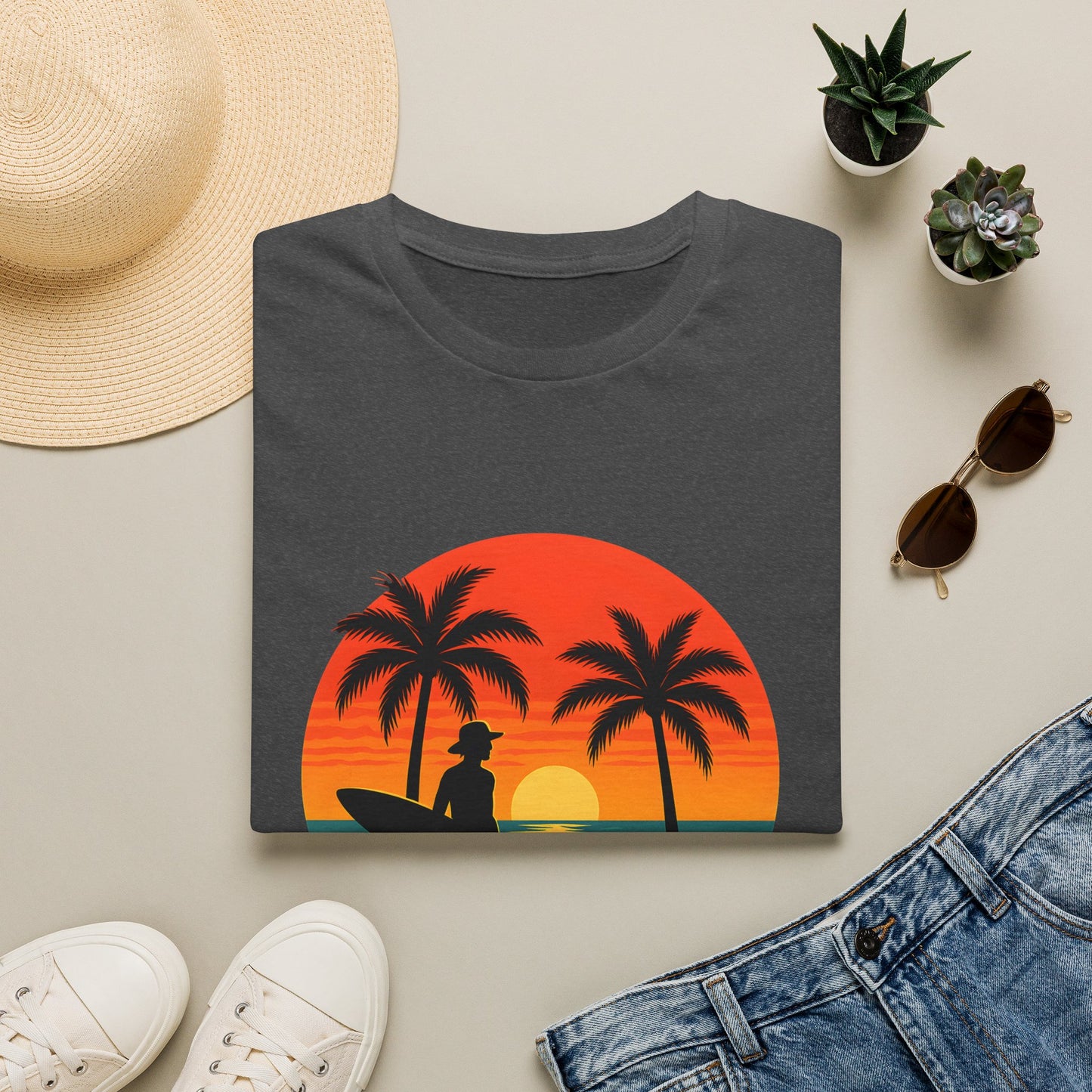 Surfer at Sunset T-Shirt