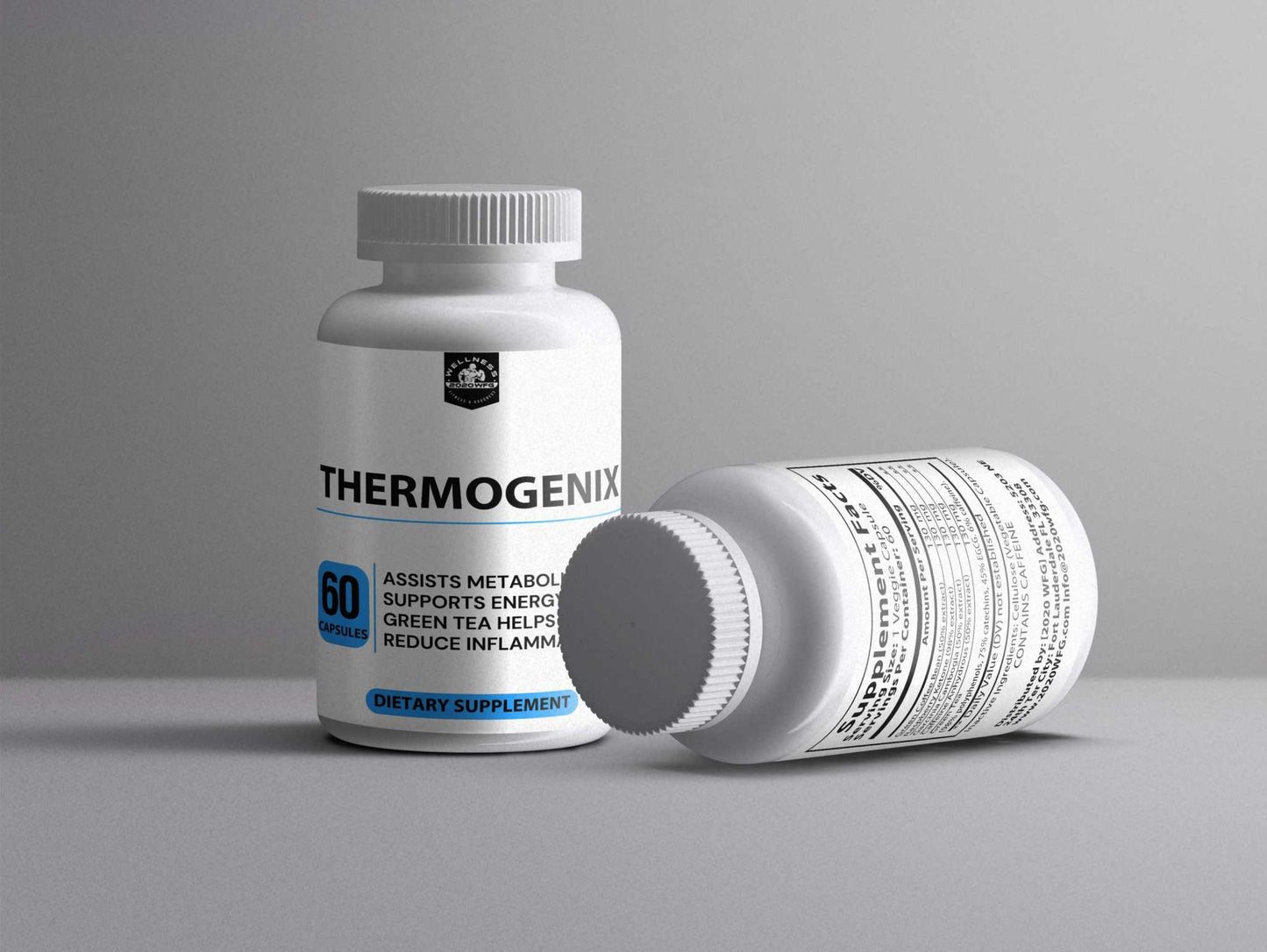 THERMOGENIX: Advanced Metabolic Igniter | 60 Capsules – Green Coffee Bean, Raspberry Ketone & Garcinia Cambogia Extract for Healthy Weight Management