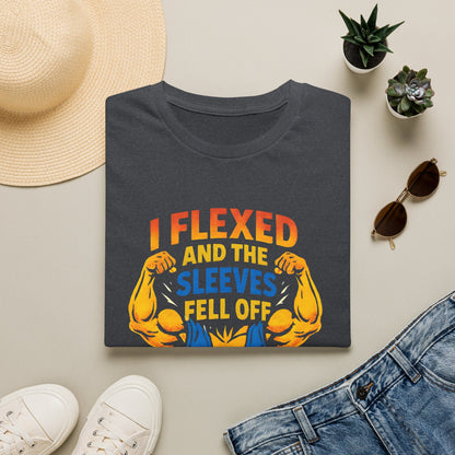 Flexed Arms Sleeves Off T-Shirt
