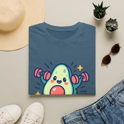 Avocado Lifting Weights T-Shirt
