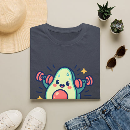 Avocado Lifting Weights T-Shirt
