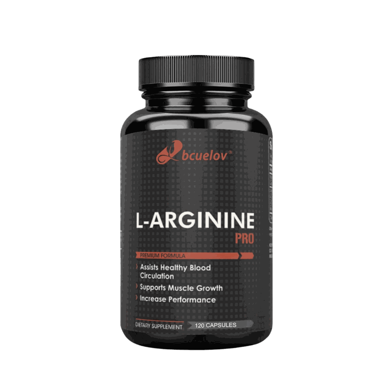 Energy Booster Capsules – Nitric Oxide + L-Citrulline for Strength, Endurance & Muscle Mass – Pre-Workout Support – 120 Capsules