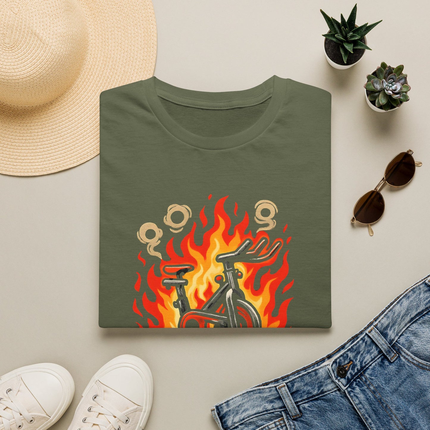 Bike on Fire T-Shirt