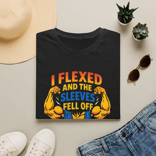 Flexed Arms Sleeves Off T-Shirt