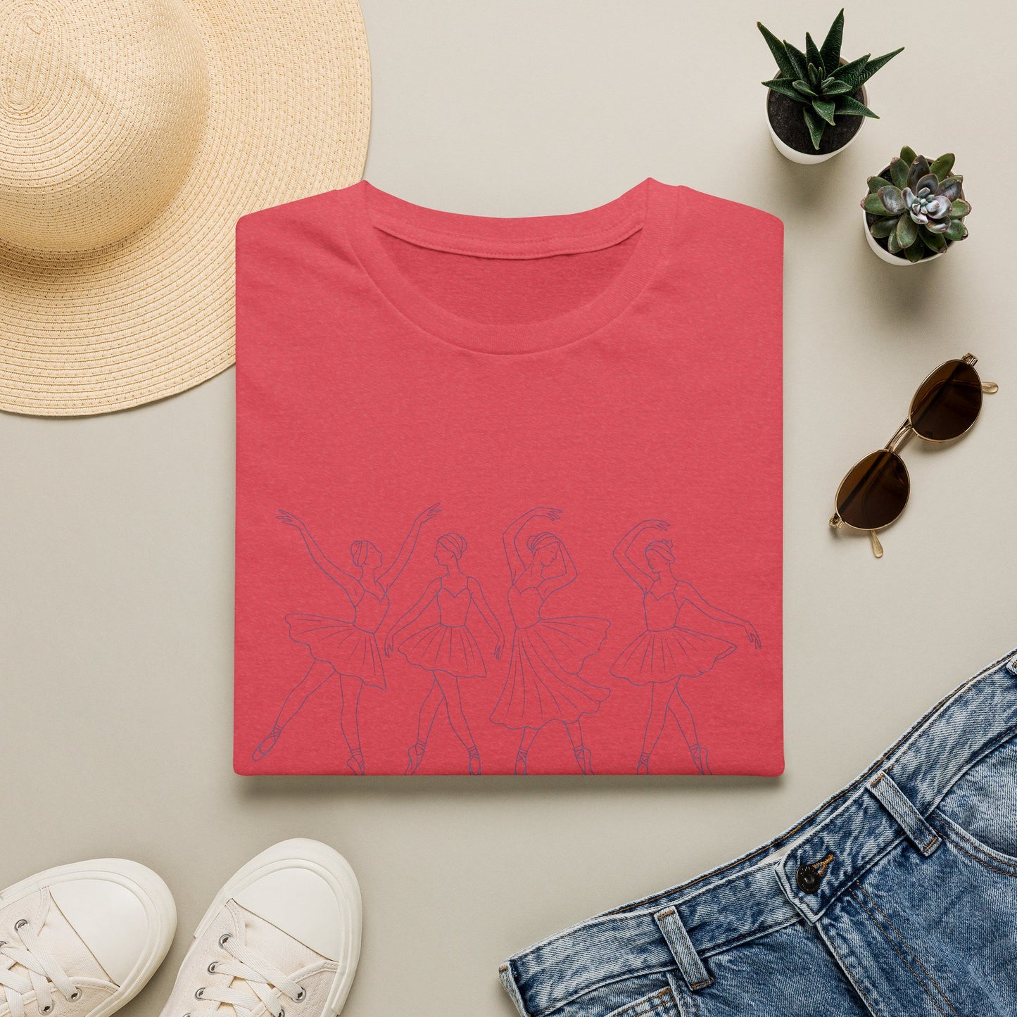 Four Ballet Dancers T-Shirt