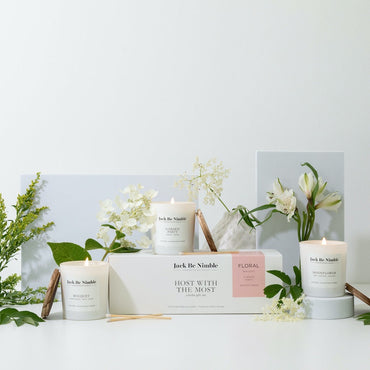 Host With The Most Soy Candle Gift Set (Floral)
