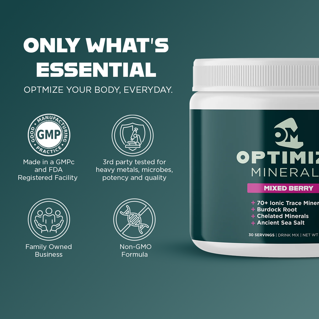 OPTIMIZE MINERALS™️