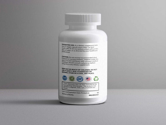 REDZONE-9: Circulation & Vitality Complex 60 Capsules - Horny Goat Weed, Maca Root & Nitric Oxide Support for Male Wellness