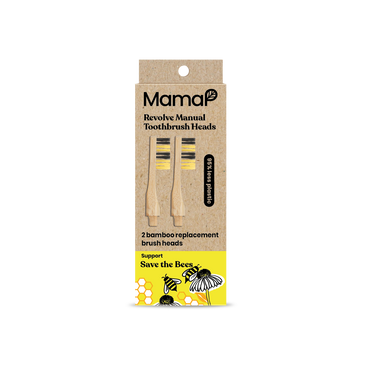 Revolve Manual Toothbrush Heads - Save the bees