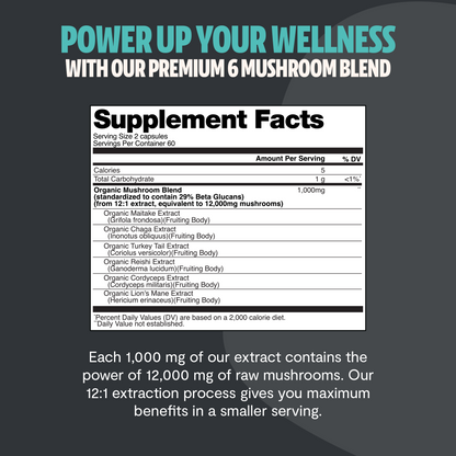 Ultimate Mushroom Complex Capsules