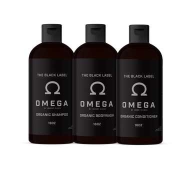 Black Label Shower Set