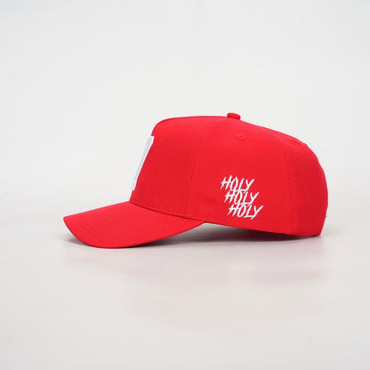 ‘7’ Premium SnapBack - Red/White