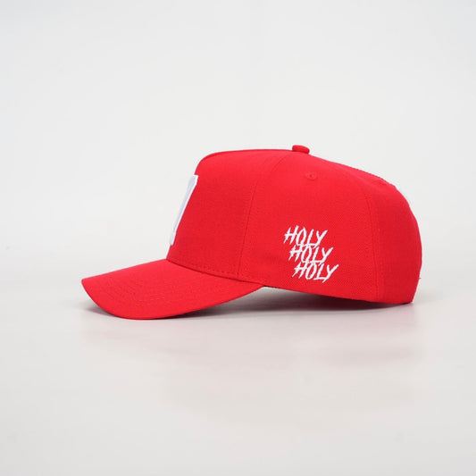 ‘7’ Premium SnapBack - Red/White